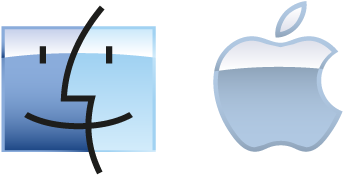 Apple Mac Os Logo (400x400), Png Download