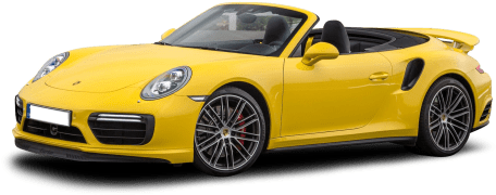 2018 Porsche - Porsche 911 Turbo Cabrio 2016 (465x363), Png Download