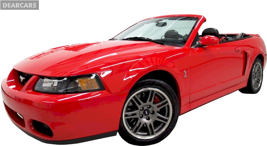 Ford Mustang Convertible / Convertible / 2 Doors / - Svt Cobra (900x500), Png Download