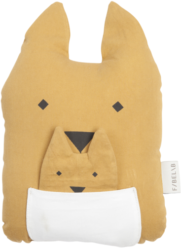 Fabelab Animal Friends Cushion - Fabelab Pude, Animal - Kangaroo & Joey (438x600), Png Download