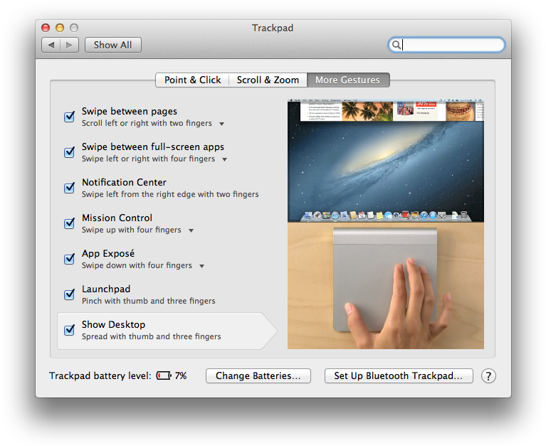 If Cursor Moving And Clicking Erratically - Macbook Trackpad System Preferences (782x645), Png Download