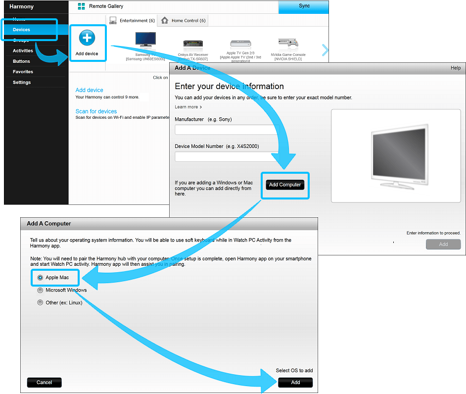 Harmony Desktop Software - Software (950x809), Png Download