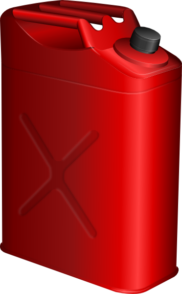 Gas Can Png (372x598), Png Download
