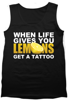 "lemons" Tank M - Fishing (500x500), Png Download