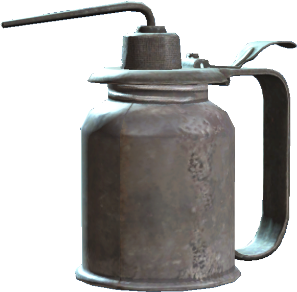 Aluminum Oil Can - Fallout 4 Aluminum Oil Can (710x649), Png Download