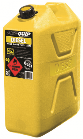 Pro Quip Plastic Jerry Can - Fuel, 20 Litre (450x450), Png Download