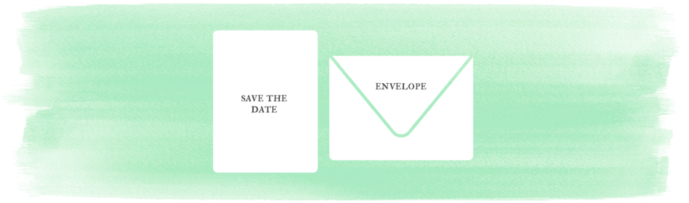Savethedate Graphic - Envelope (1000x341), Png Download