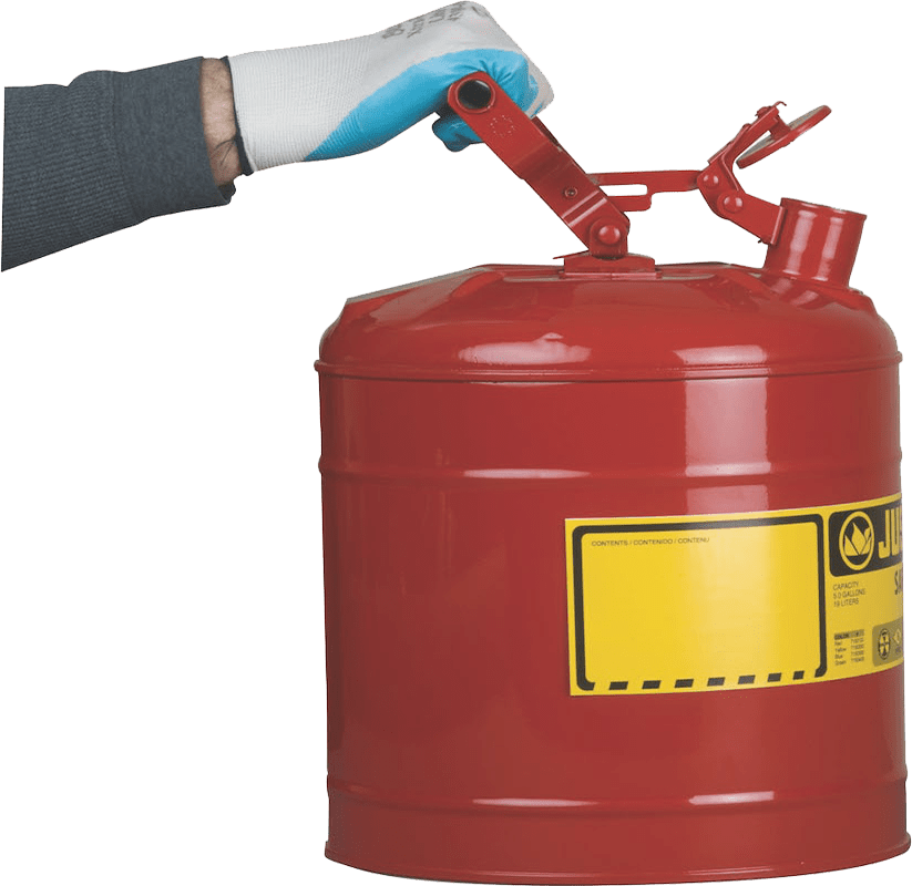 Make Sure The Can Is Setting Flat When This Is Done, - Cylinder (823x800), Png Download