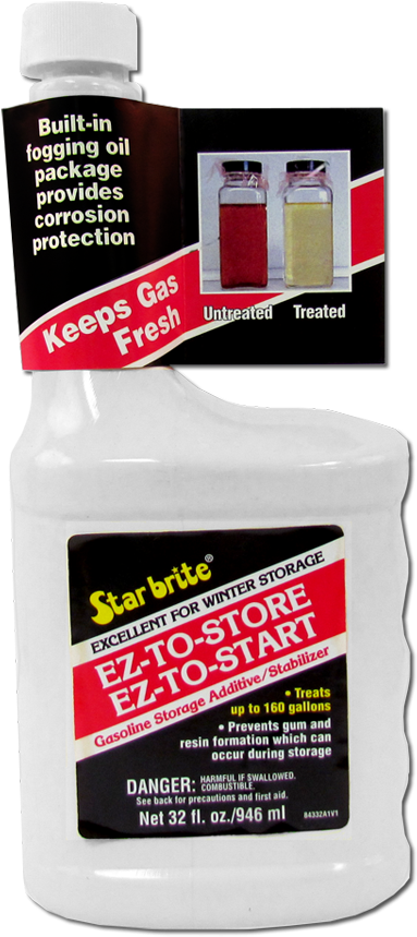 084332 - Star Brite 843ga5 Gas Storage Additive 5 Gal (400x900), Png Download