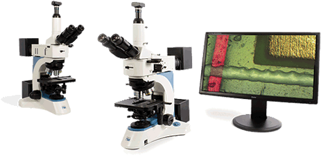 High Quality Metallurgical Microscopes - Microscope (540x225), Png Download
