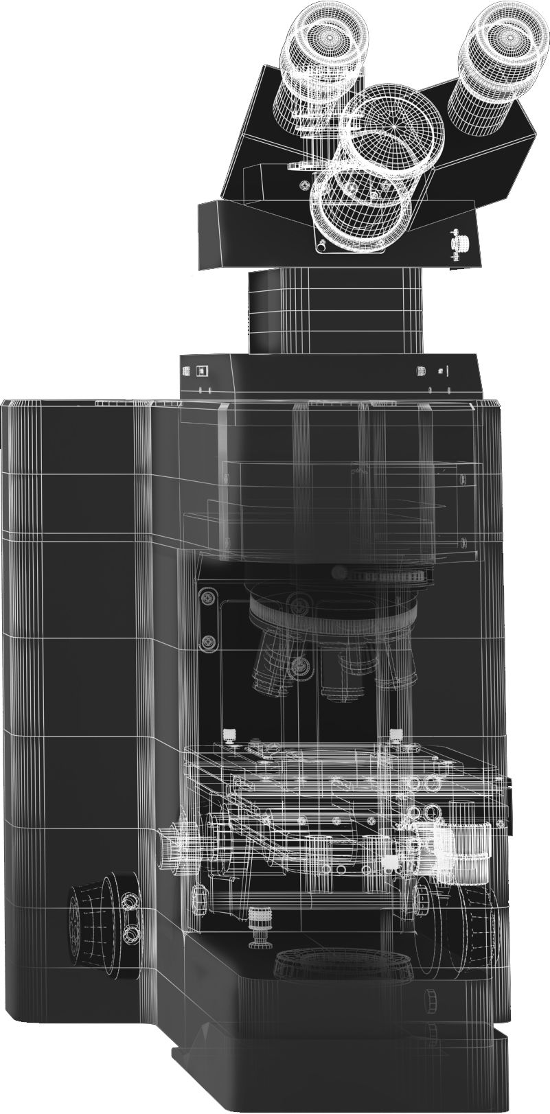 Cameras For Microscopy - Charge-coupled Device (801x1623), Png Download