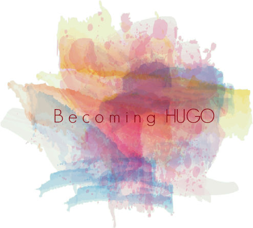 Becoming Hugo - Watercolor Painting (494x445), Png Download
