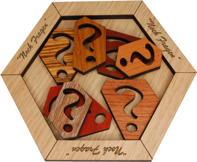 Any Questions - Any Questions Wooden (640x640), Png Download