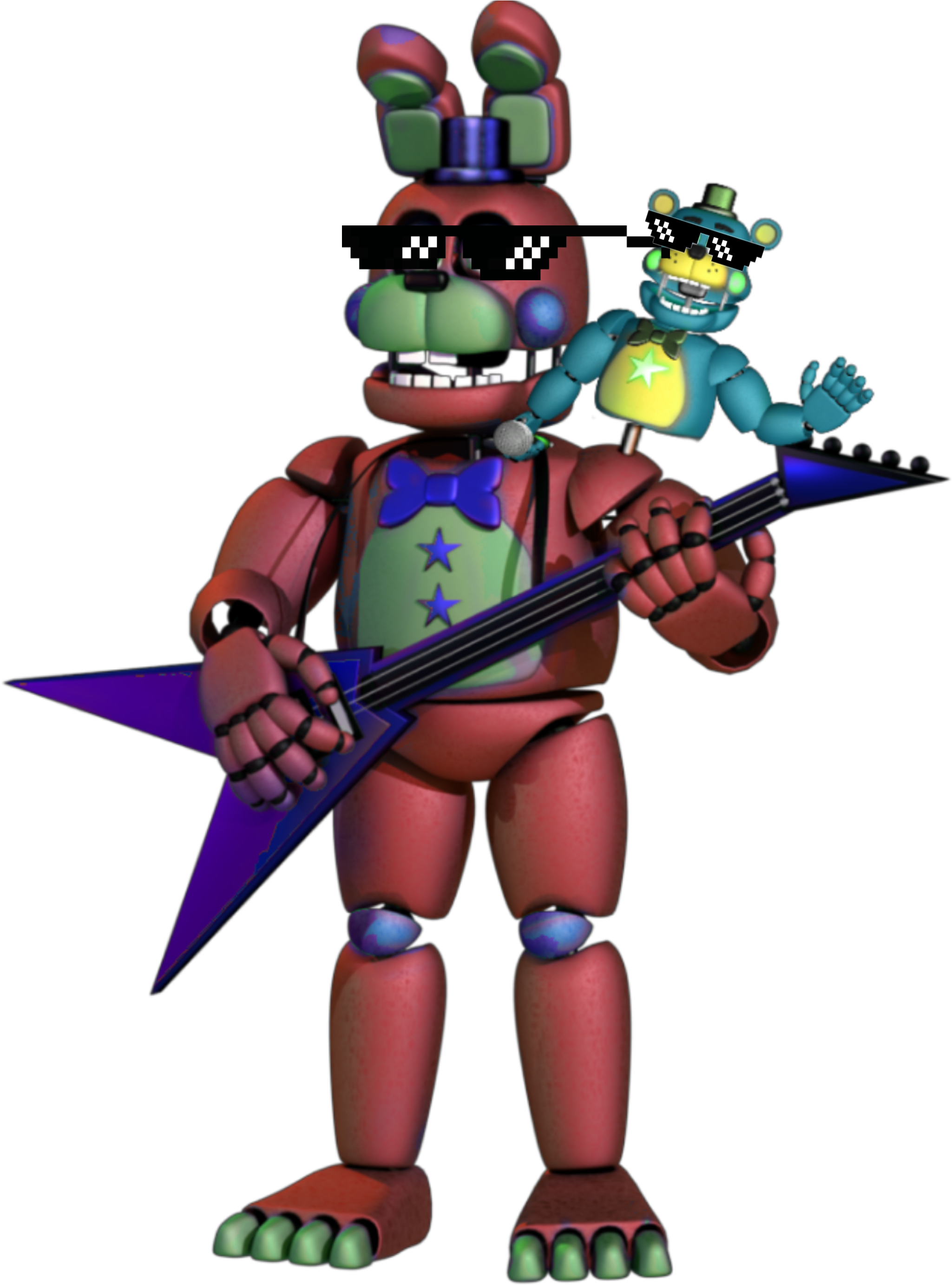 V Not A Dead Oc Fnaf Oc Mlg Png Mlg Costume - Oc Fnaf (2896x2896), Png Download