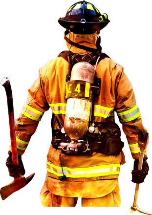 Helping Those Who Serve - Firefighter Hd (311x440), Png Download
