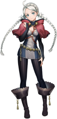 Nina Eye Spy Face - Fire Emblem Heroes Nina (340x408), Png Download