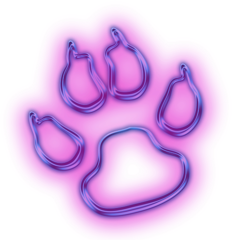 Neon Dog Png (480x480), Png Download