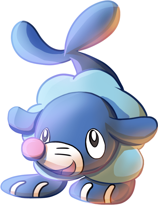 Popplio By Mudsaw-pokemon - Chibi Popplio (1024x1024), Png Download