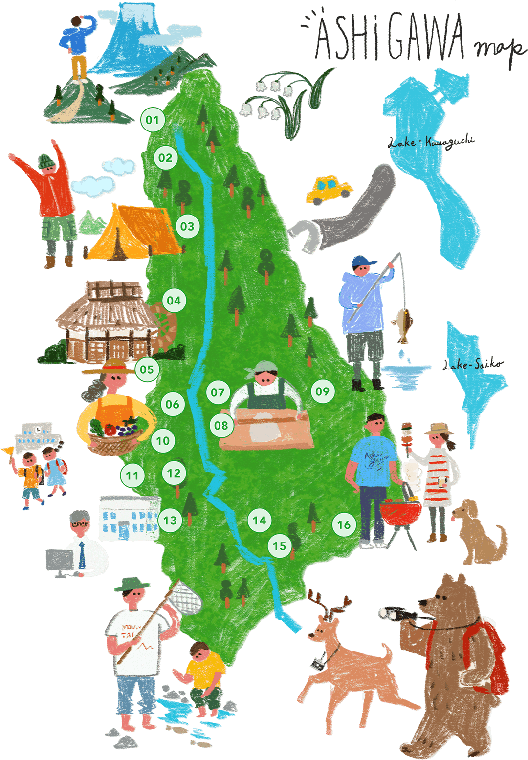 Ashigawa Map - Map (1160x1641), Png Download