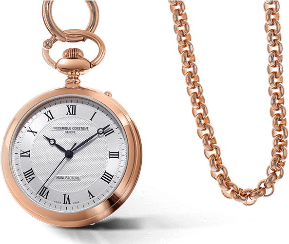 Pocket Watch - Frederique Constant Pocket Watch Review (800x500), Png Download