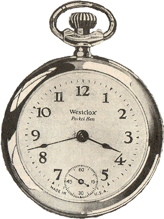 Vintage Pocket Watch - Watch (607x801), Png Download