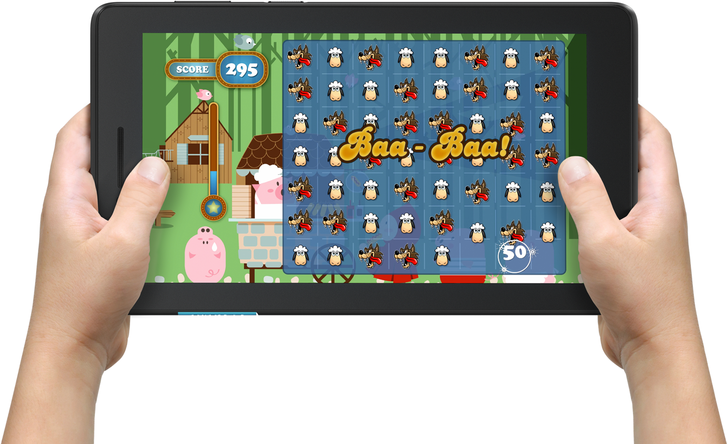 With Lenovo's New Versatile E Series Of Tablets, Families - Lenovo Tab E7 (2000x1126), Png Download