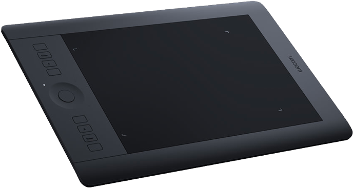 History Of Wacom Intuos Professional Graphics Tablets - Wacom Intuos Pro Medium (600x318), Png Download