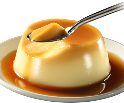 Creme Caramel (424x354), Png Download