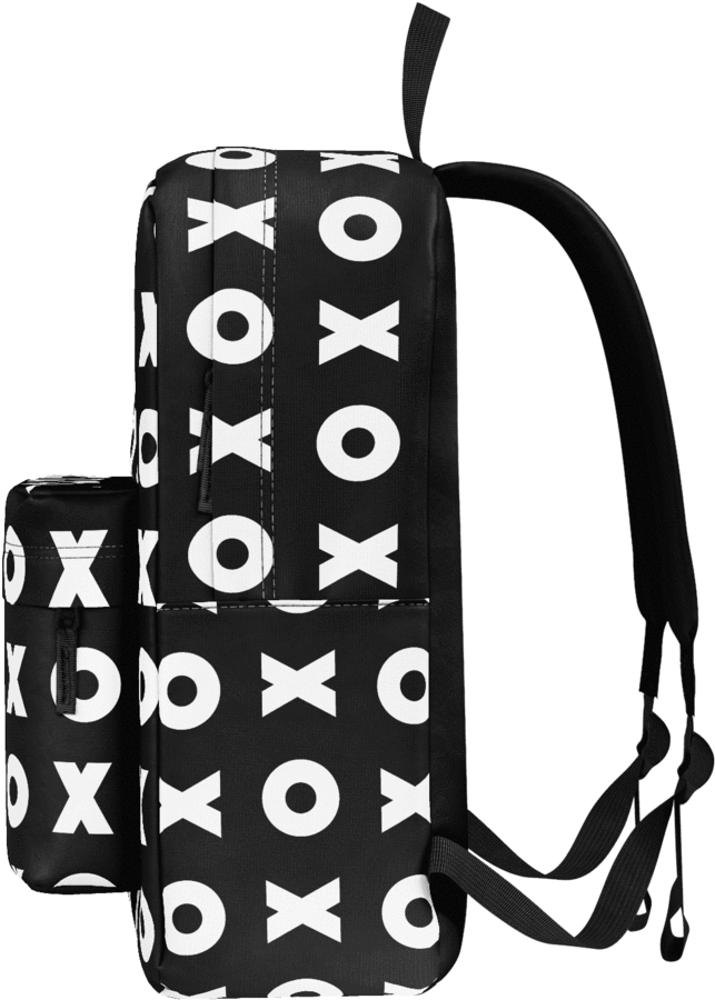 Xoxo Black Classic Backpack - Cj So Cool Book Bags (1024x1024), Png Download