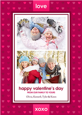 Image - Stacy Claire Boyd Colorful Joy Photo Card (550x425), Png Download