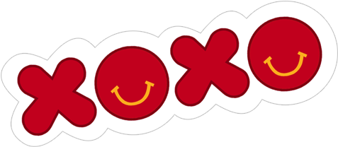 Xoxo - Hugs And Kisses (490x317), Png Download