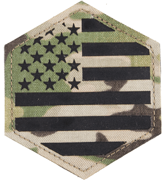 5" Hexagonal Flag - Zebra Crossing (800x800), Png Download