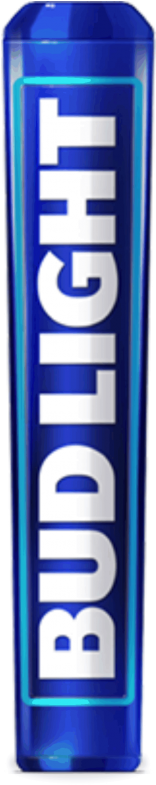 Bud Light Bud Light Has A Beverage Tapper - Bud Light Beer Tap (285x800), Png Download