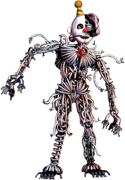 Ennard Transparent By Dangerdude991-dal0yr2 - Ennard From Sister Location (600x600), Png Download
