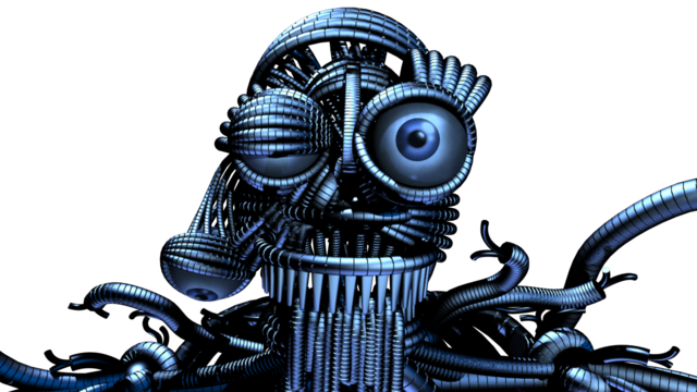 Fnaf Sister Location Ennard Jumpscare Endo By - Ennard Fnaf No Mask (640x360), Png Download