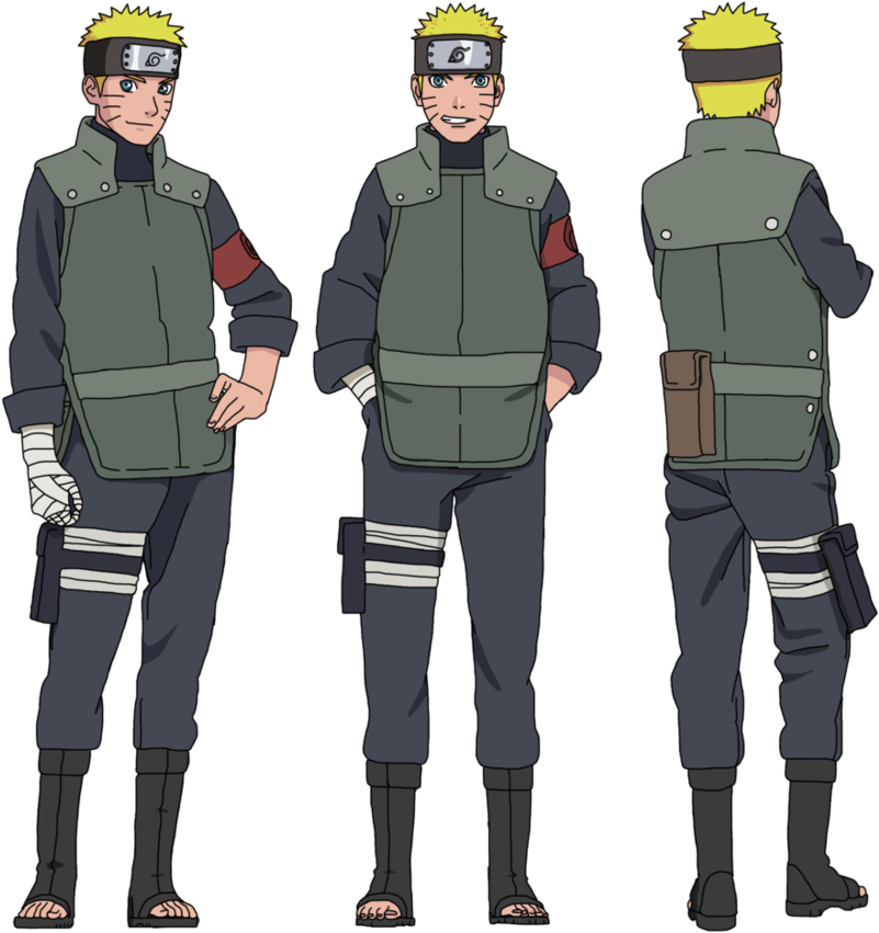 Naruto Would Look Very Badass In Jōnin Outfit, Right - Naruto Jounin The Last (932x858), Png Download