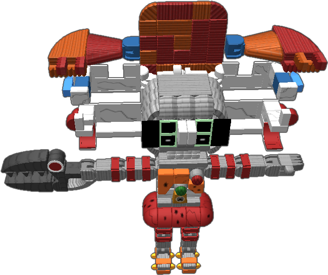 A Character In Freddy Fazbear's Pizzeria Simulator - Lego Freddy Fazbear's Pizzeria Simulator (768x768), Png Download