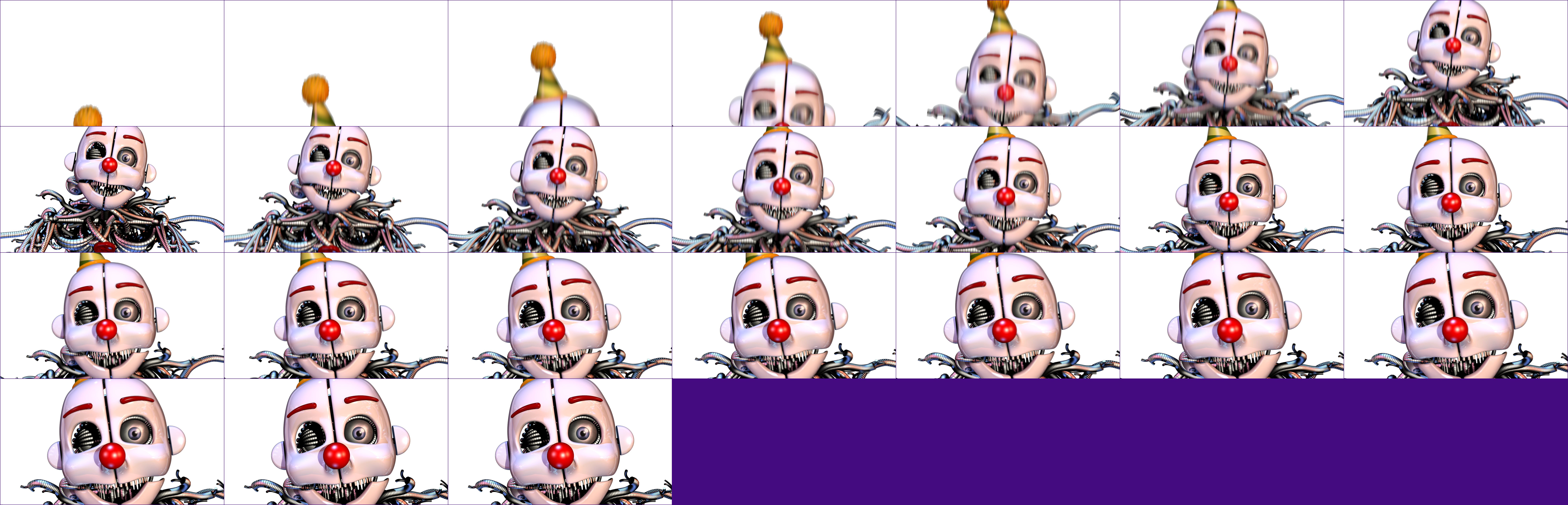 Click For Full Sized Image Ennard - Five Nights At Freddy's: Sister Location (8976x2890), Png Download
