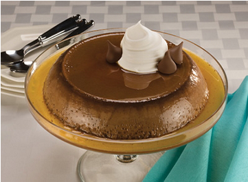 Cocoa Flan - Flan (360x360), Png Download