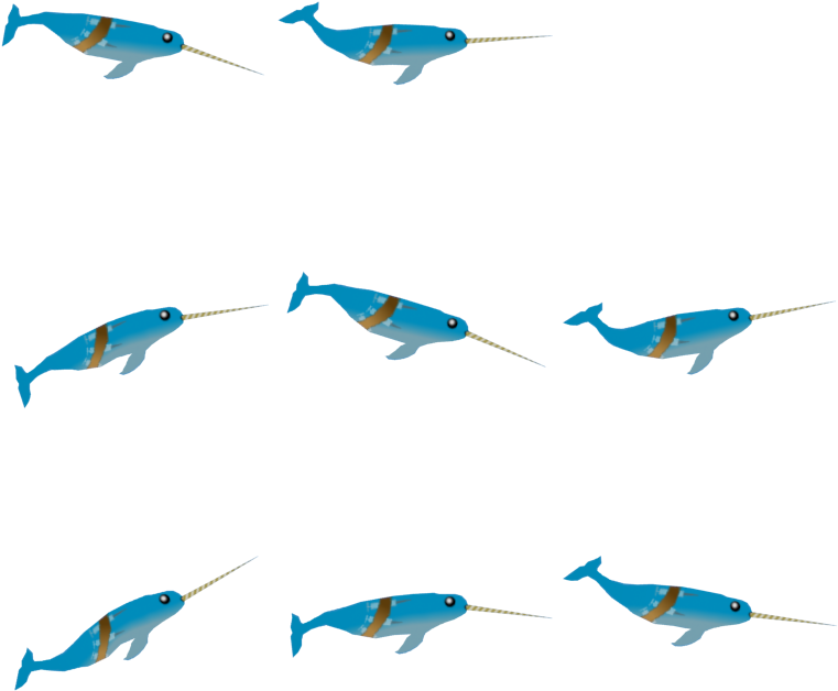 Narwhal - Marlin (1024x1024), Png Download