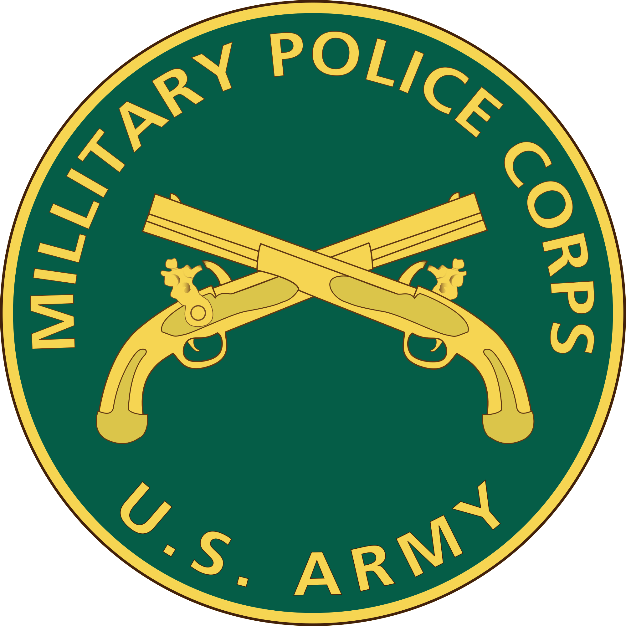 Open - Military Police Corps Logo (2000x2000), Png Download