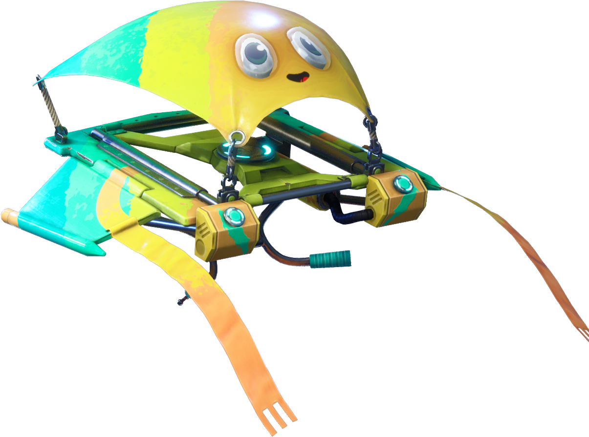 Download Transparent Png Googly Glider In Fortnite (1400x1400), Png Download
