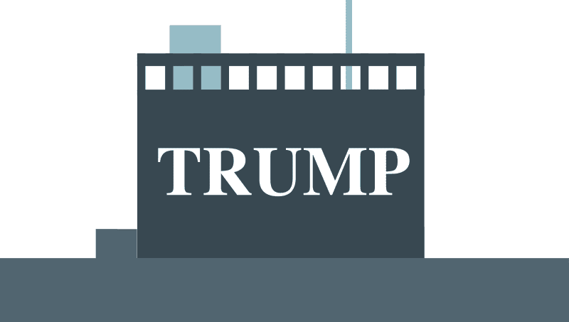 One Of Trump's Partners For His Mumbai Tower Is A Top - Trump Tower (800x453), Png Download