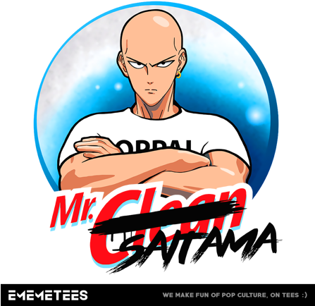 Mr Clean Mr Clean - Ok Saitama (446x446), Png Download