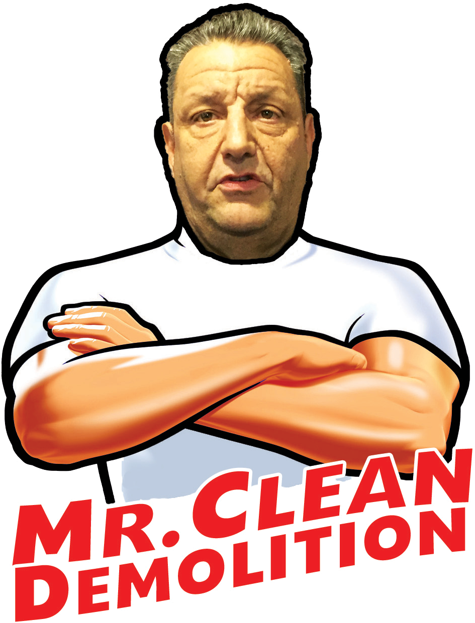 Clean Demo - Mr Clean Demolition (1020x1300), Png Download