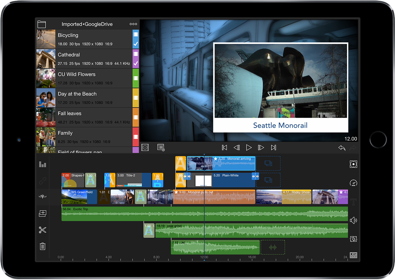 Fusion V1 Ipad Air 2 Editor - Best Ipad Apps 2018 (1500x1114), Png Download