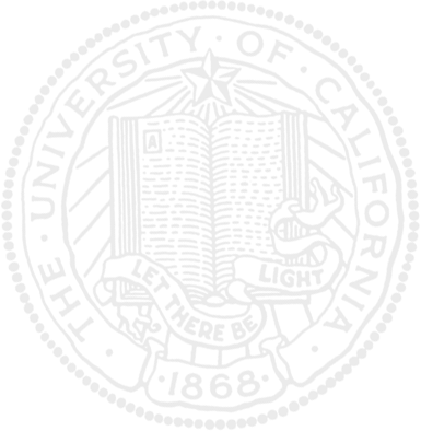 President's Advisory Commission - University Of California White Logo (385x394), Png Download