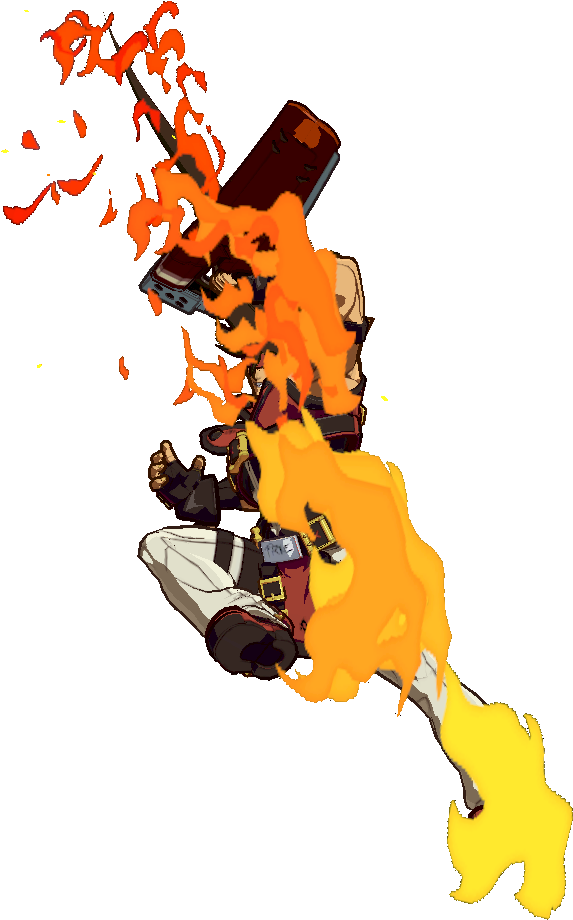 Ggxrd Sol Kudakero1 - Portable Network Graphics (587x923), Png Download
