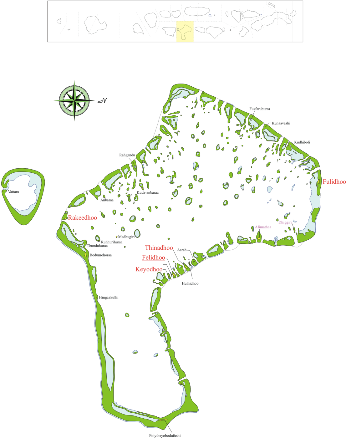 Vaavu Atoll (1200x1559), Png Download