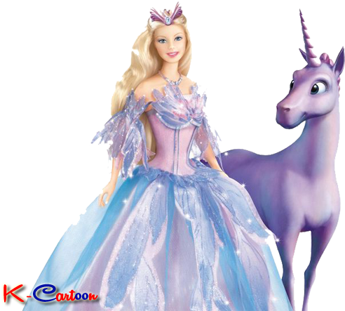 Gambar Barbie Bersama Kuda - Barbie Lago Dos Cisnes (600x450), Png Download